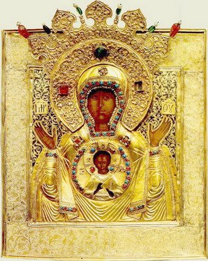 Чудотворная икона «Знамение» Пресвятой Богородицы в Серафимо-Понетаевском женском монастыре