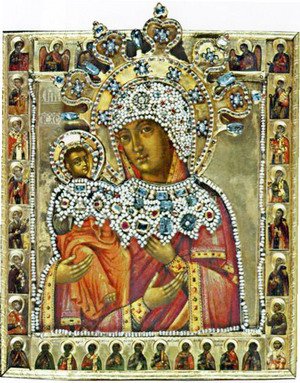Молитвы Пресвятой Богородице перед Ее иконой «Троеручица»
