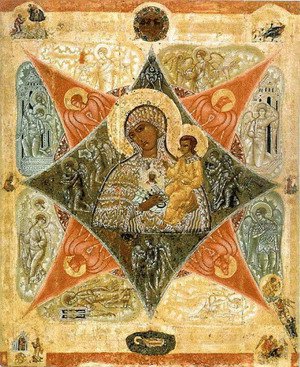 Молитвы Пресвятой Богородице перед Ее иконой «Неопалимая Купина»
