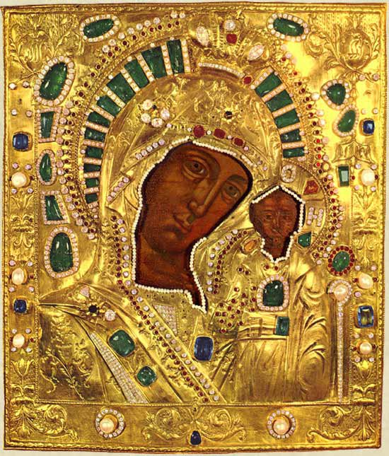 Икона Казанская Божией Матери вернется?