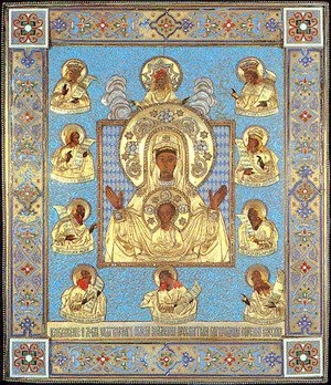 Об иконе Богоматери «Знамение» Курской-Коренной