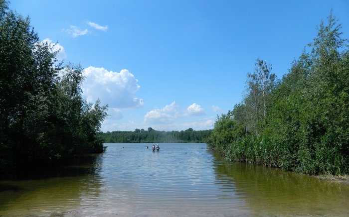 Святое озеро микрорайон Косино город Москва
